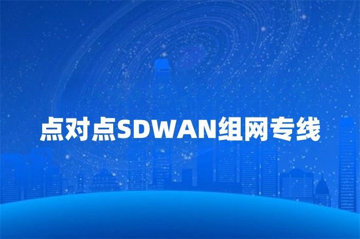點對點SDWAN組網(wǎng)專線